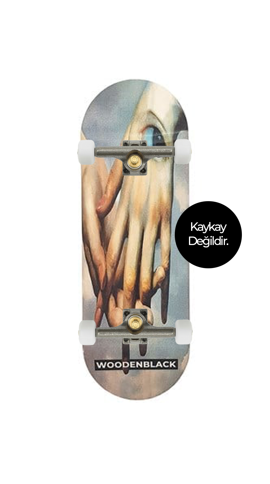 Woodenblack Hand Eye Pro Fingerboard Complete