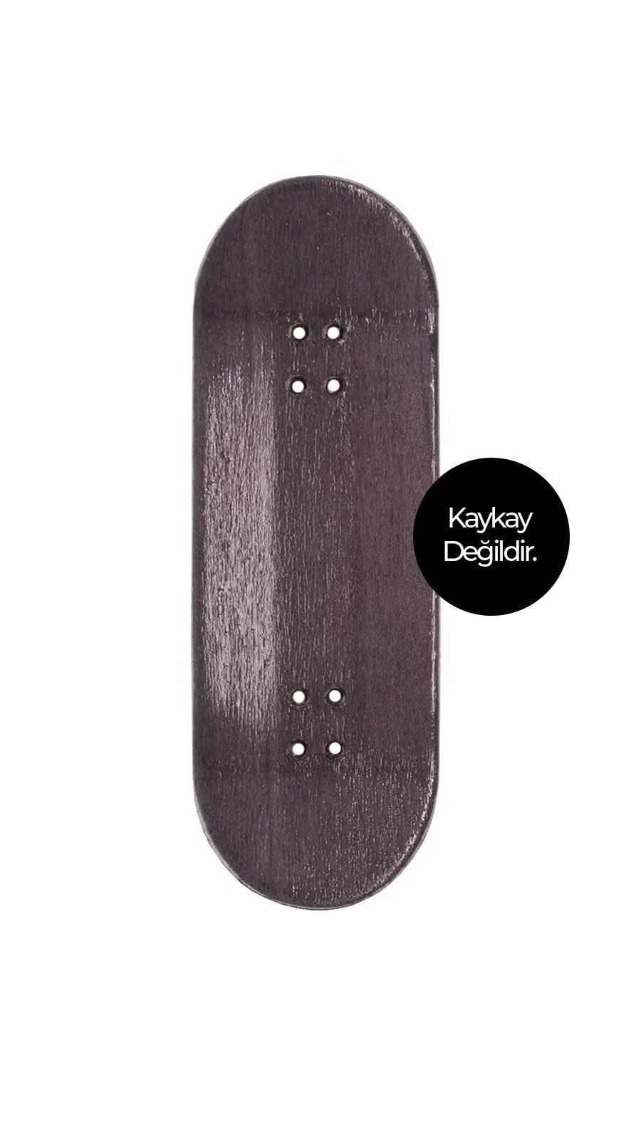 Woodenblack Sisli Ceviz Fingerboard Deck 34mm - Görsel 2